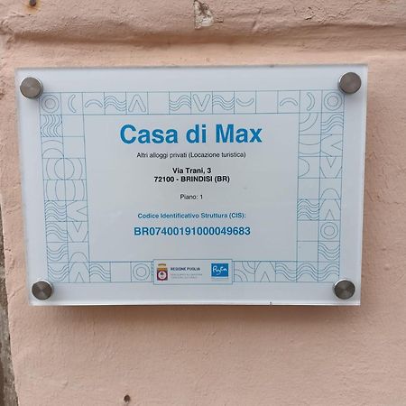 Апартаменти Casa Di Max Бриндізі Екстер'єр фото